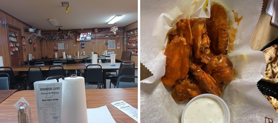 Hoosier Land Pizza & Wings Menu